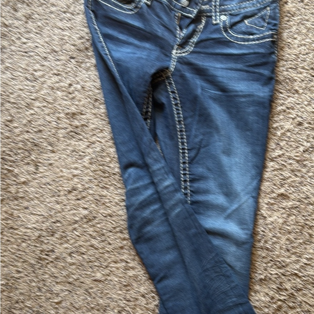 Silver womans jeans